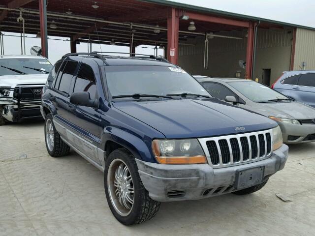 1J4G248S6YC360710 - 2000 JEEP GRAND CHER BLUE photo 1