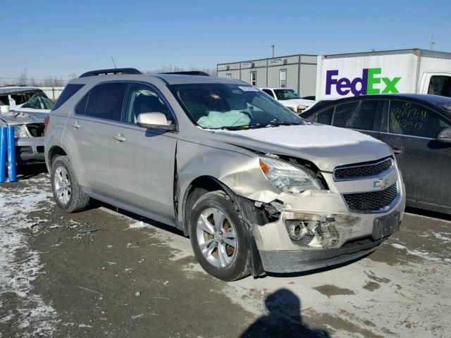 2CNALPEC7B6387577 - 2011 CHEVROLET EQUINOX LT TAN photo 1