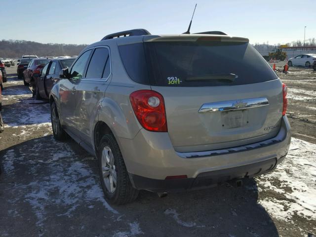 2CNALPEC7B6387577 - 2011 CHEVROLET EQUINOX LT TAN photo 3