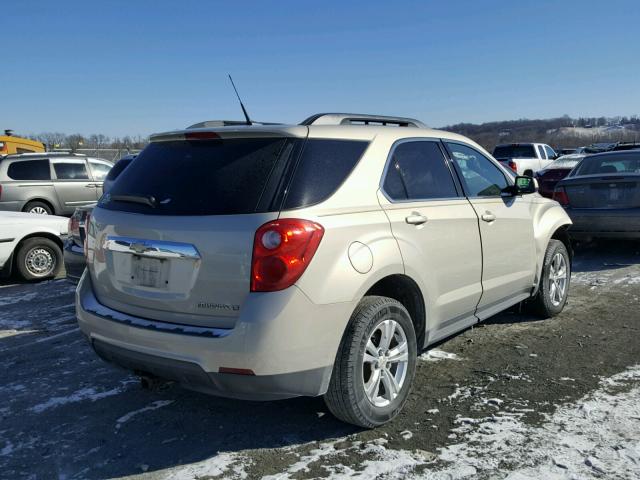 2CNALPEC7B6387577 - 2011 CHEVROLET EQUINOX LT TAN photo 4