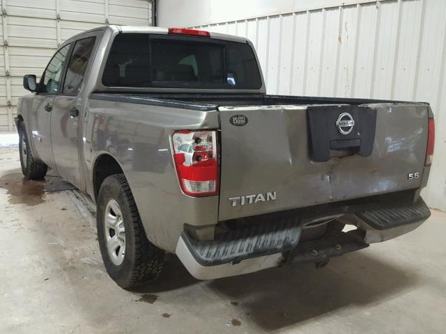 1N6BA07AX6N506738 - 2006 NISSAN TITAN XE BROWN photo 3