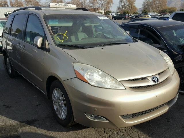 5TDZK22CX9S237223 - 2009 TOYOTA SIENNA XLE GOLD photo 1