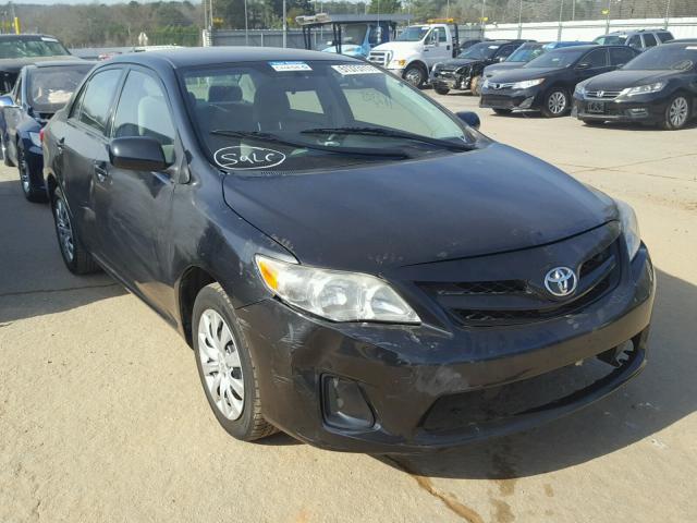 2T1BU4EE3CC857271 - 2012 TOYOTA COROLLA BA BLACK photo 1