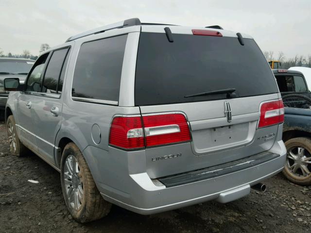 5LMJJ2J58AEJ08905 - 2010 LINCOLN NAVIGATOR 银色 照片 3
