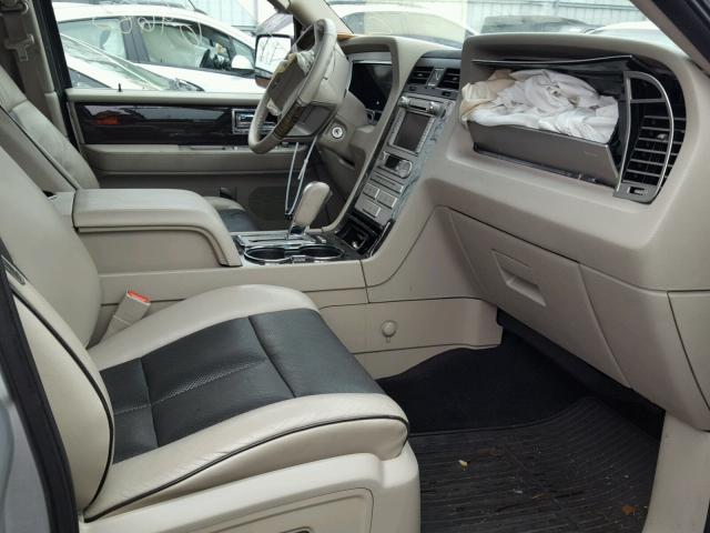 5LMJJ2J58AEJ08905 - 2010 LINCOLN NAVIGATOR 银色 照片 5