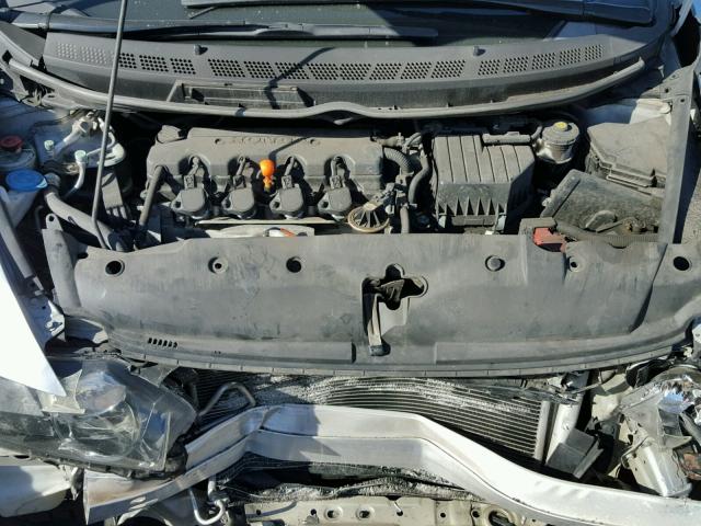 2HGFA1F62AH306995 - 2010 HONDA CIVIC SILVER photo 7