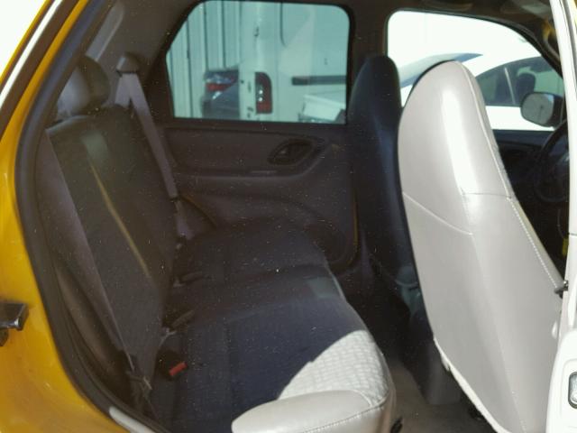 1FMYU01121KB05719 - 2001 FORD ESCAPE XLS YELLOW photo 6