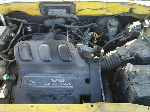 1FMYU01121KB05719 - 2001 FORD ESCAPE XLS YELLOW photo 7