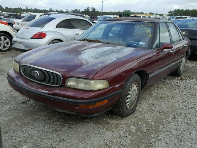 1G4HP52K0XH483457 - 1999 BUICK LESABRE CU RED photo 2