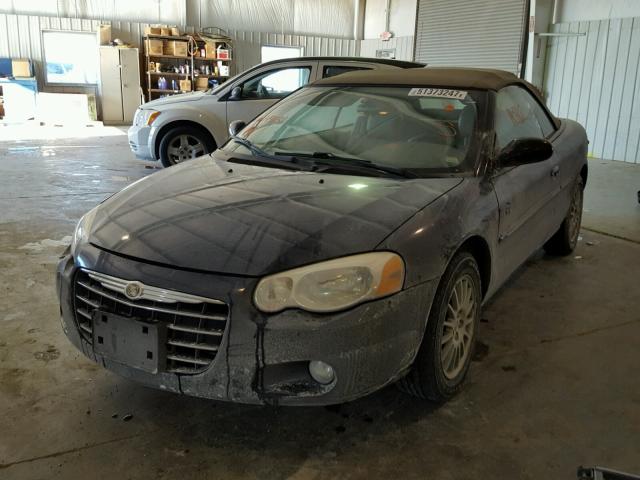 1C3EL55RX6N149131 - 2006 CHRYSLER SEBRING TO BLUE photo 2