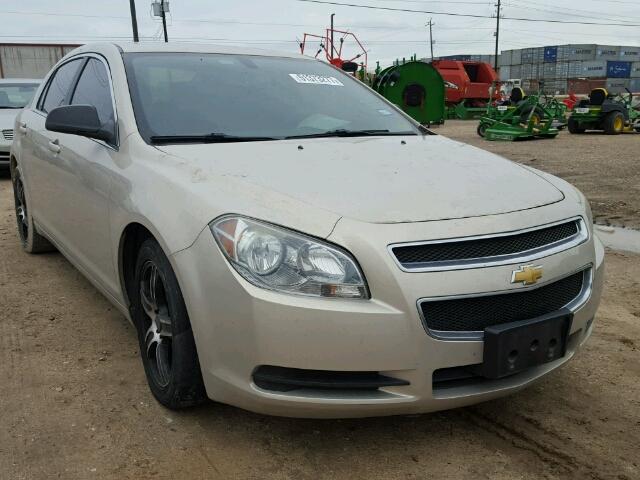 1G1ZB5EB0AF230878 - 2010 CHEVROLET MALIBU LS BEIGE photo 1