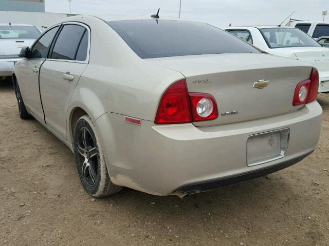 1G1ZB5EB0AF230878 - 2010 CHEVROLET MALIBU LS BEIGE photo 3