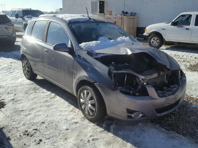 KL2TD66E89B675221 - 2009 PONTIAC G3 GRAY photo 1