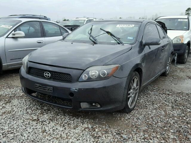 JTKDE167480246308 - 2008 TOYOTA SCION TC BLACK photo 2