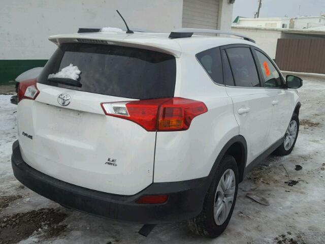 JTMBFREV5DD007685 - 2013 TOYOTA RAV4 LE Ağ foto 4