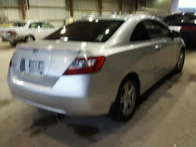 2HGFG128X6H583794 - 2006 HONDA CIVIC EX ვერცხლისფერი ფოტო 4