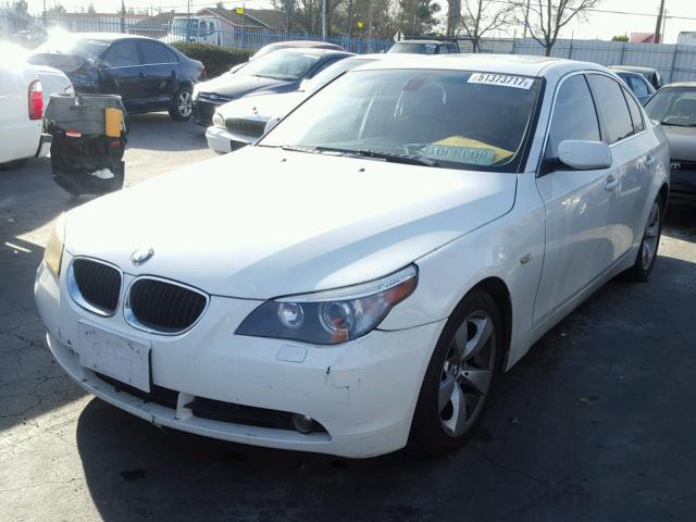 WBANA73544B060390 - 2004 BMW 530 I WHITE photo 2