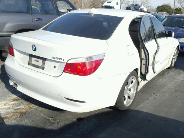 WBANA73544B060390 - 2004 BMW 530 I WHITE photo 4