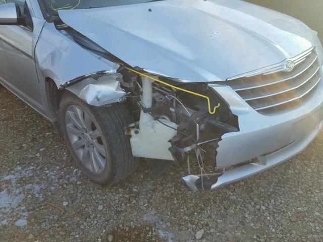 1C3CC5FB0AN202680 - 2010 CHRYSLER SEBRING LI GRAY photo 9