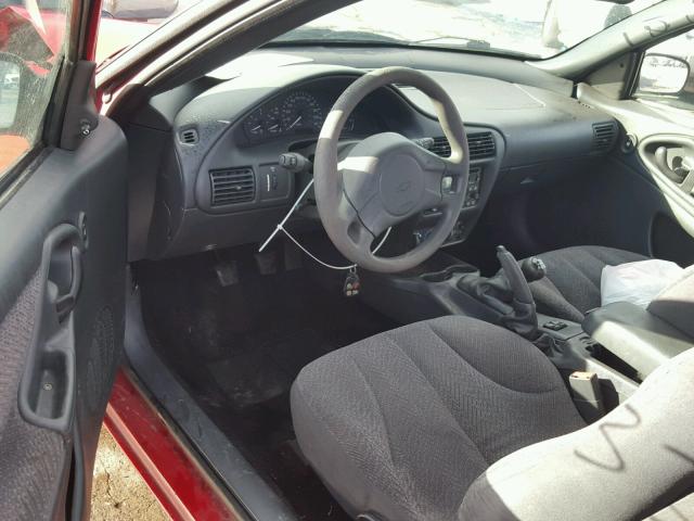 1G1JF12F837144703 - 2003 CHEVROLET CAVALIER L RED photo 9