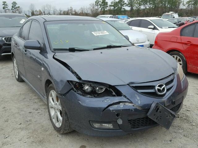 JM1BK323781134800 - 2008 MAZDA 3 S GRAY photo 1