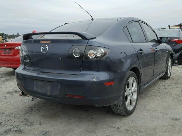 JM1BK323781134800 - 2008 MAZDA 3 S GRAY photo 4