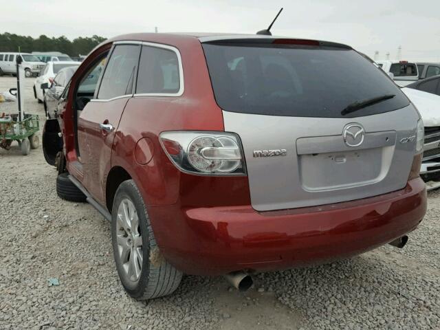 JM3ER293090218111 - 2009 MAZDA CX-7 BURGUNDY photo 3