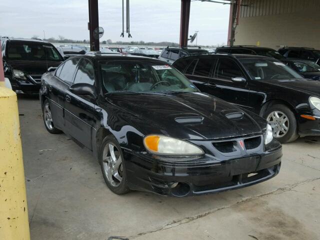 1G2NW52E33C196856 - 2003 PONTIAC GRAND AM G BLACK photo 1