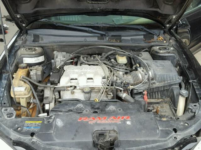 1G2NW52E33C196856 - 2003 PONTIAC GRAND AM G BLACK photo 7