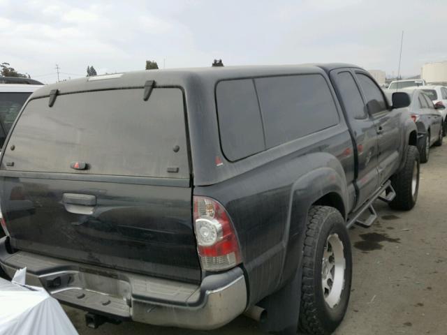 5TETX62NX9Z634157 - 2009 TOYOTA TACOMA PRE BLACK photo 4