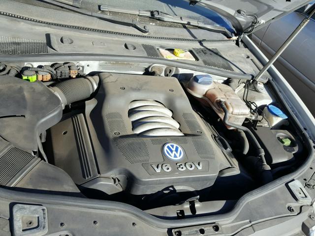 WVWRH63B82P433222 - 2002 VOLKSWAGEN PASSAT GLX SILVER photo 7