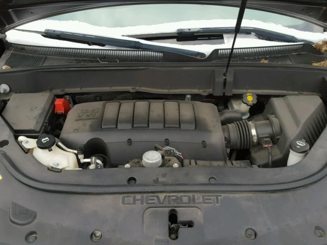 1GNLVEED9AS112431 - 2010 CHEVROLET TRAVERSE L BLACK photo 7