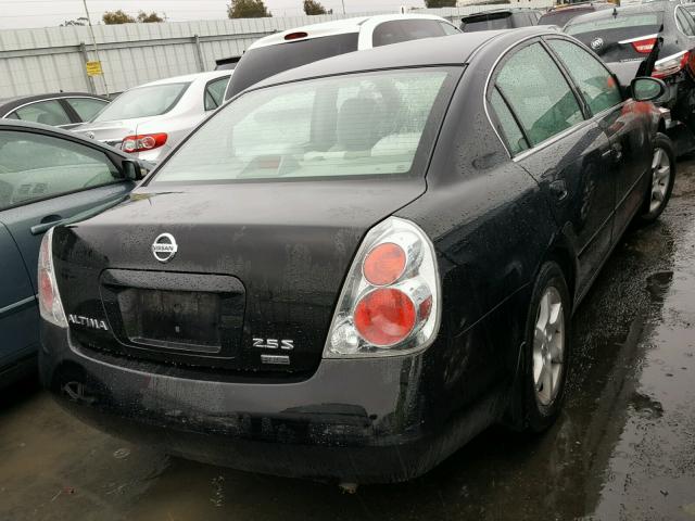 1N4AL11D96N357505 - 2006 NISSAN ALTIMA S BLACK photo 4