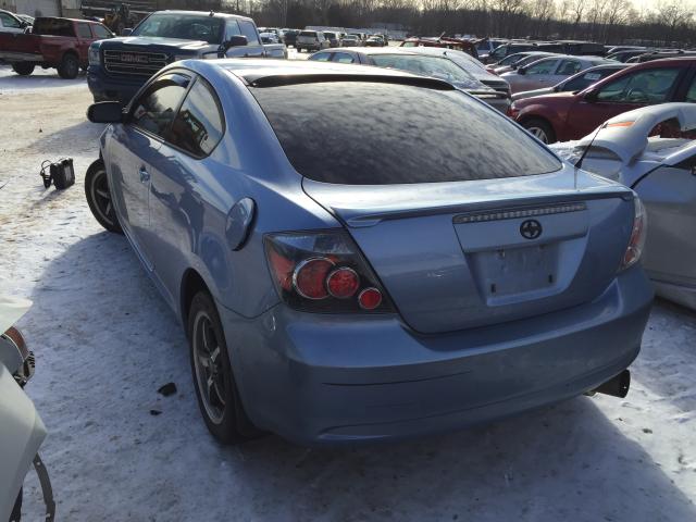 JTKDE167480257227 - 2008 SCION TC BLUE photo 3