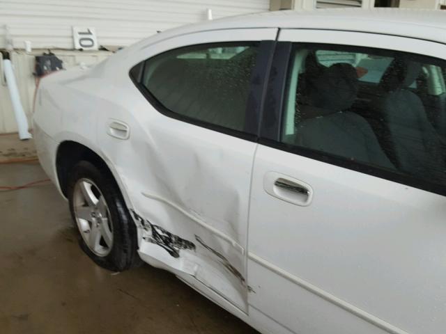 2B3CA3CV0AH310814 - 2010 DODGE CHARGER SX WHITE photo 9