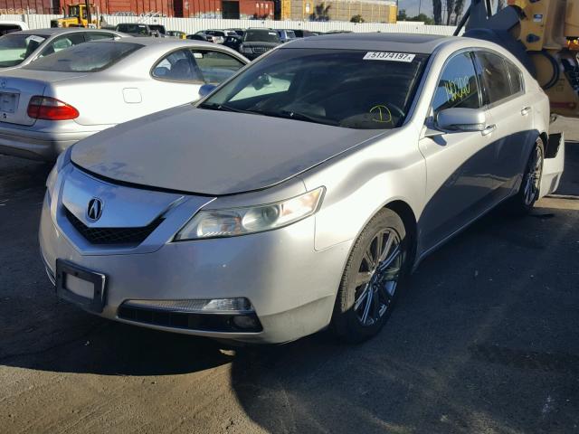 19UUA8F56AA001165 - 2010 ACURA TL GRAY photo 2