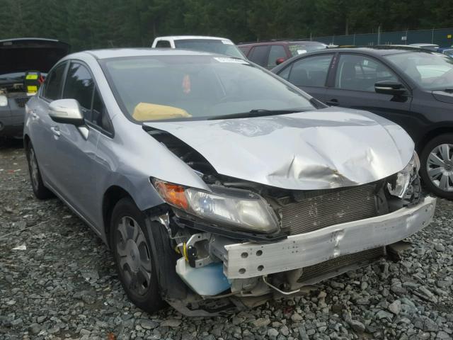 JHMFB4F39CS005508 - 2012 HONDA CIVIC HYBR SILVER photo 1