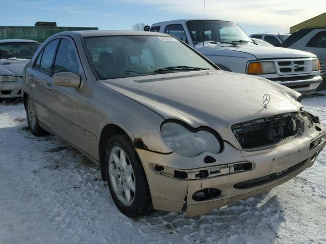 WDBRF64J71F122265 - 2001 MERCEDES-BENZ C 320 TAN photo 1