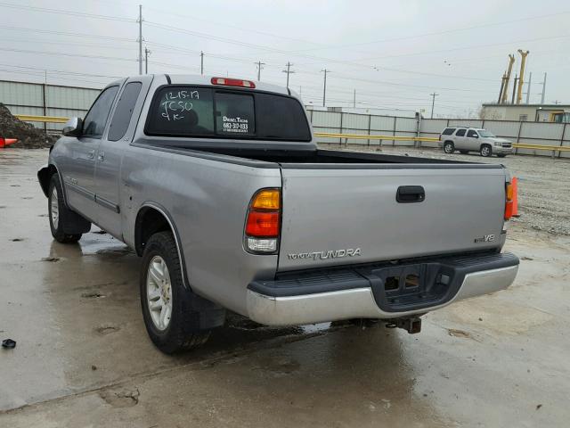 5TBRT341X3S408700 - 2003 TOYOTA TUNDRA ACC GRAY photo 3