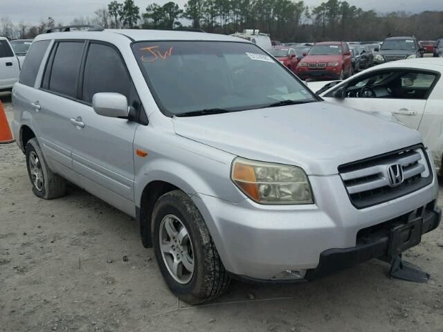 5FNYF28486B021550 - 2006 HONDA PILOT EX SILVER photo 1