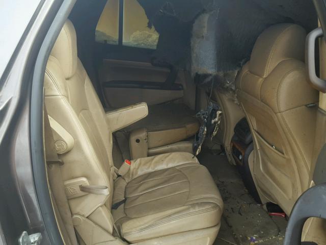 5GAER23798J114215 - 2008 BUICK ENCLAVE CX BROWN photo 6