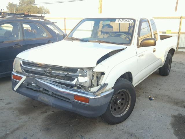 4TAVL52N4VZ276831 - 1997 TOYOTA TACOMA XTR WHITE photo 2