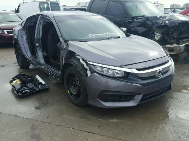 19XFC2F5XGE094146 - 2016 HONDA CIVIC LX GRAY photo 1