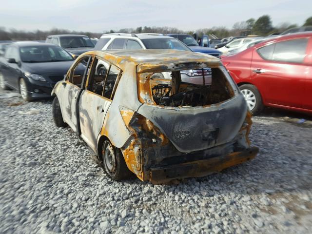 3N1BC13E98L363508 - 2008 NISSAN VERSA S BURN photo 3