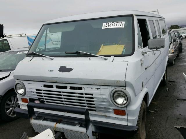 E15GHE95446 - 1969 FORD VAN GRAY photo 2