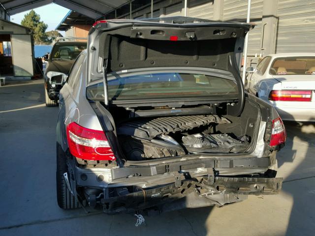 WDDHF5KB8CA643956 - 2012 MERCEDES-BENZ E 350 CHARCOAL photo 9