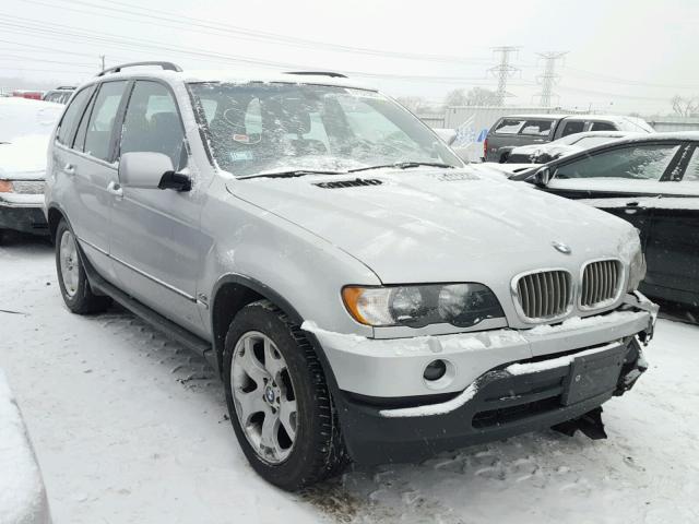 WBAFB33541LH11102 - 2001 BMW X5 4.4I SILVER photo 1