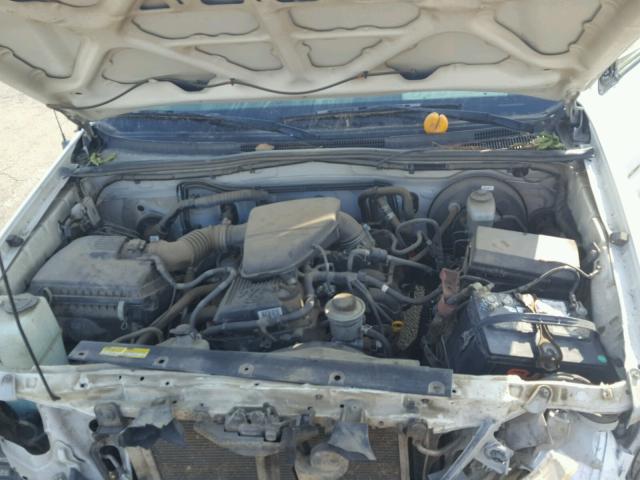 5TENX22N67Z461574 - 2007 TOYOTA TACOMA WHITE photo 7