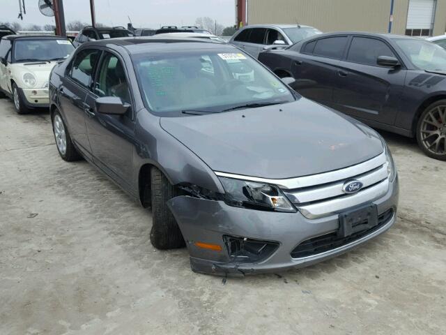 3FAHP0HA4BR160659 - 2011 FORD FUSION SE GRAY photo 1