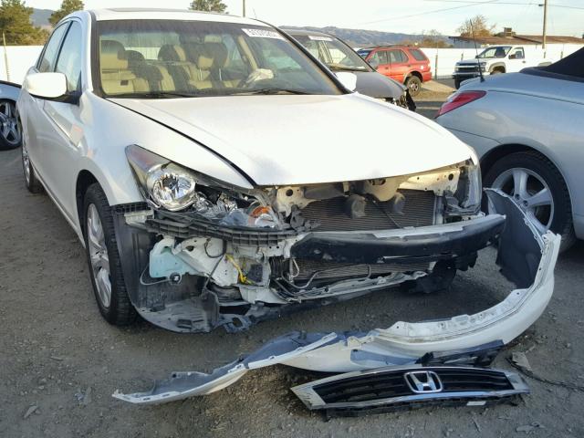 1HGCP2F82AA131753 - 2010 HONDA ACCORD EXL WHITE photo 1